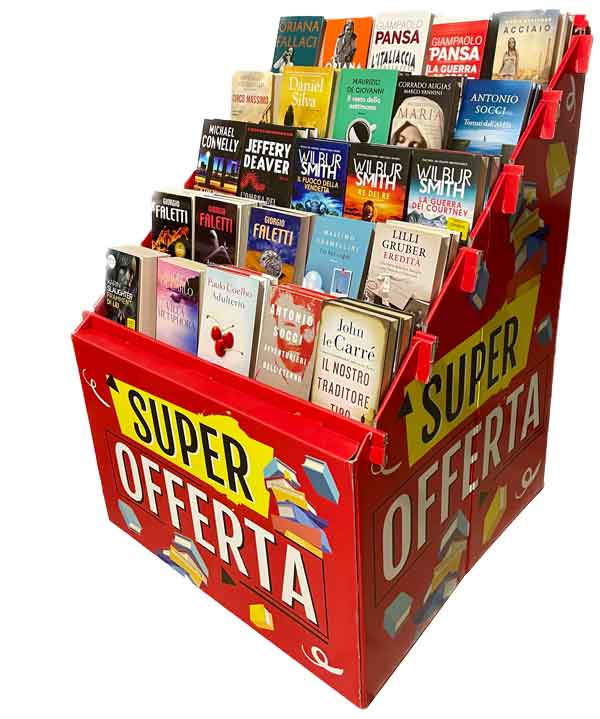 Corner Book Espositore